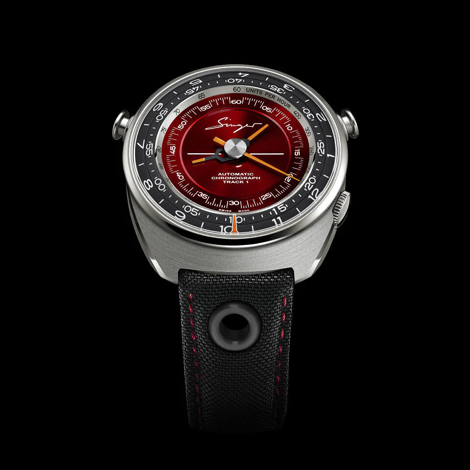 Singer Reimagined Track1  Flamboyant Red Edition SR007 - Image 4