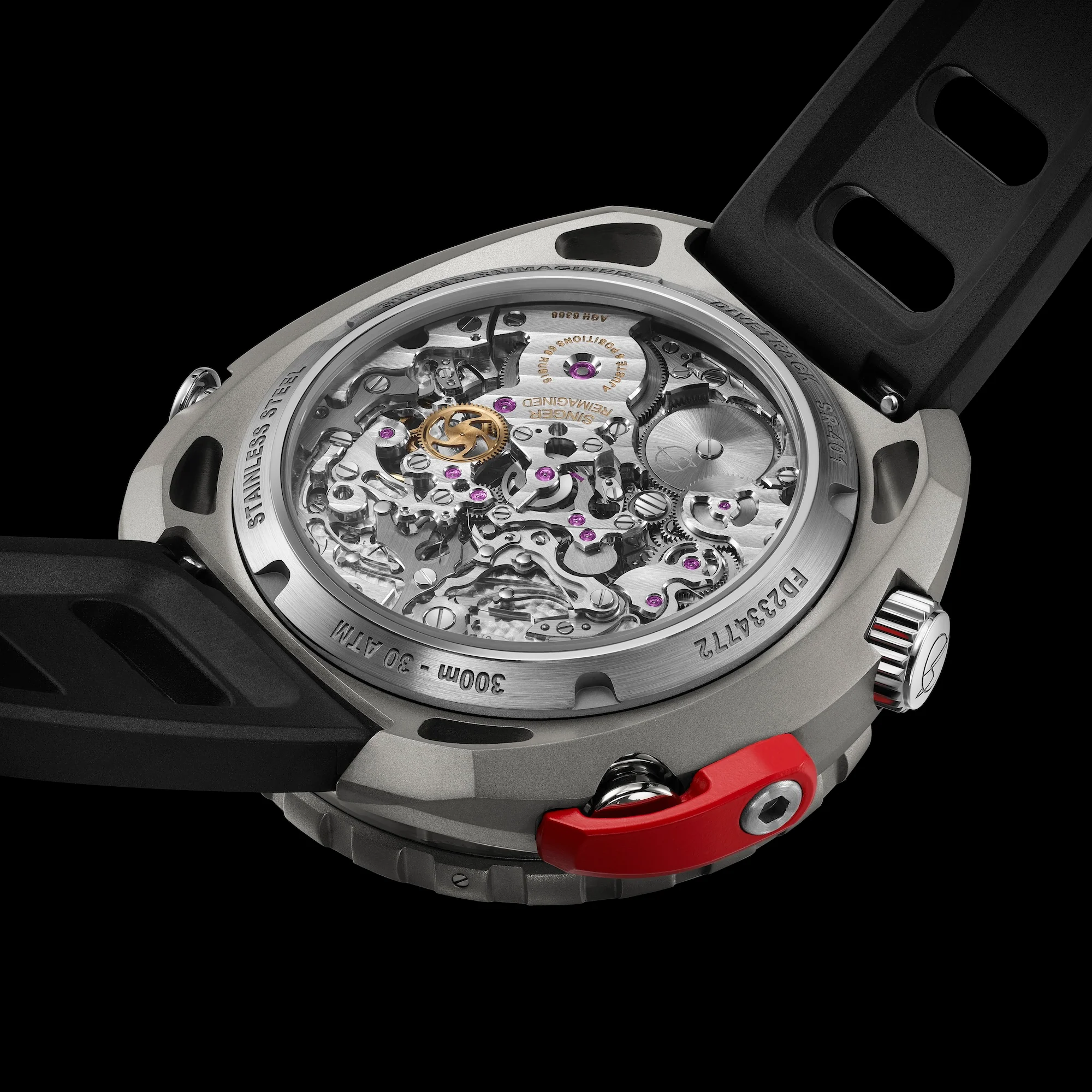 Singer Reimagined Divetrack 24-Hour Chronograph SR401 - Image 3