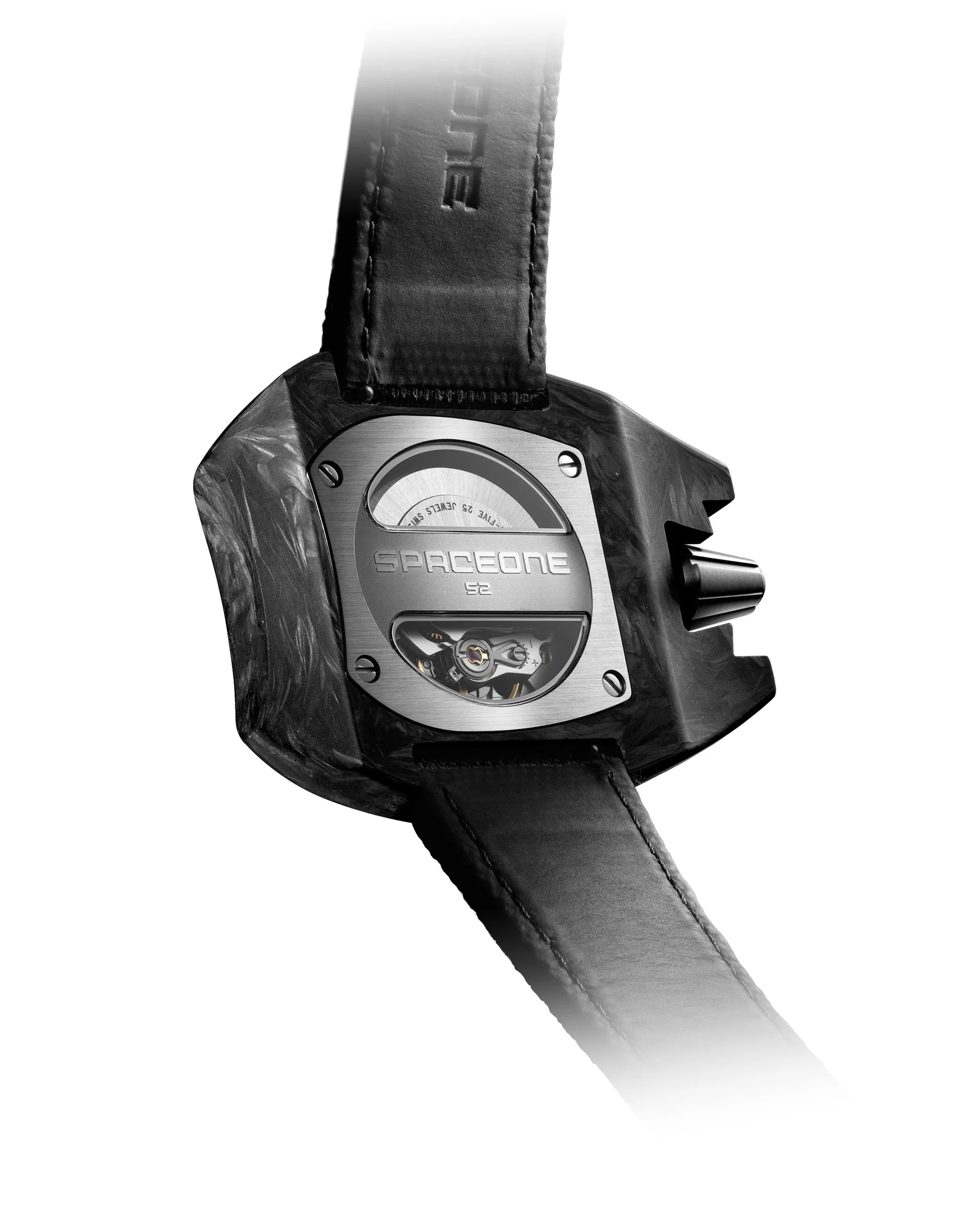 SpaceOne Jumping Hour Carbon Black - Image 3