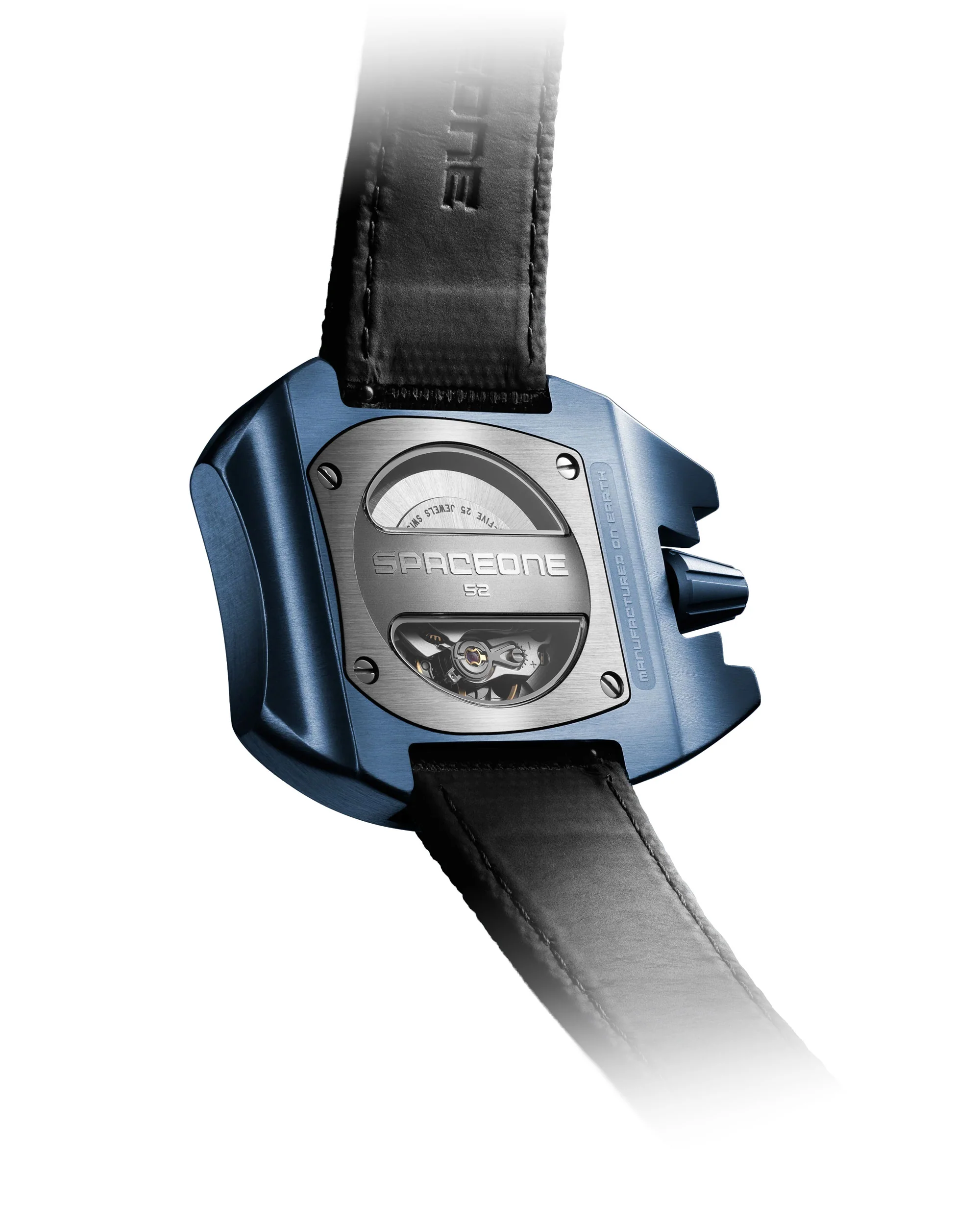 SpaceOne Jumping Hour Steel Blue - Image 2