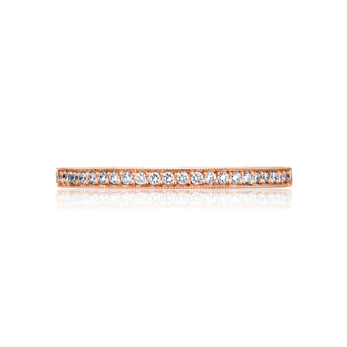 Tacori Sculpted Crescent Pavé Diamond Eternity Band