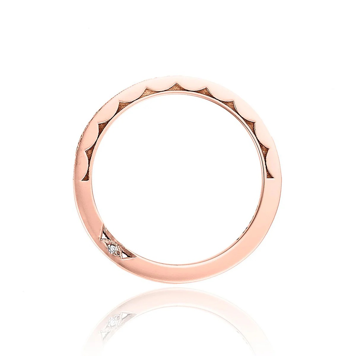 Tacori Sculpted Crescent Pavé Diamond Eternity Band - Image 2