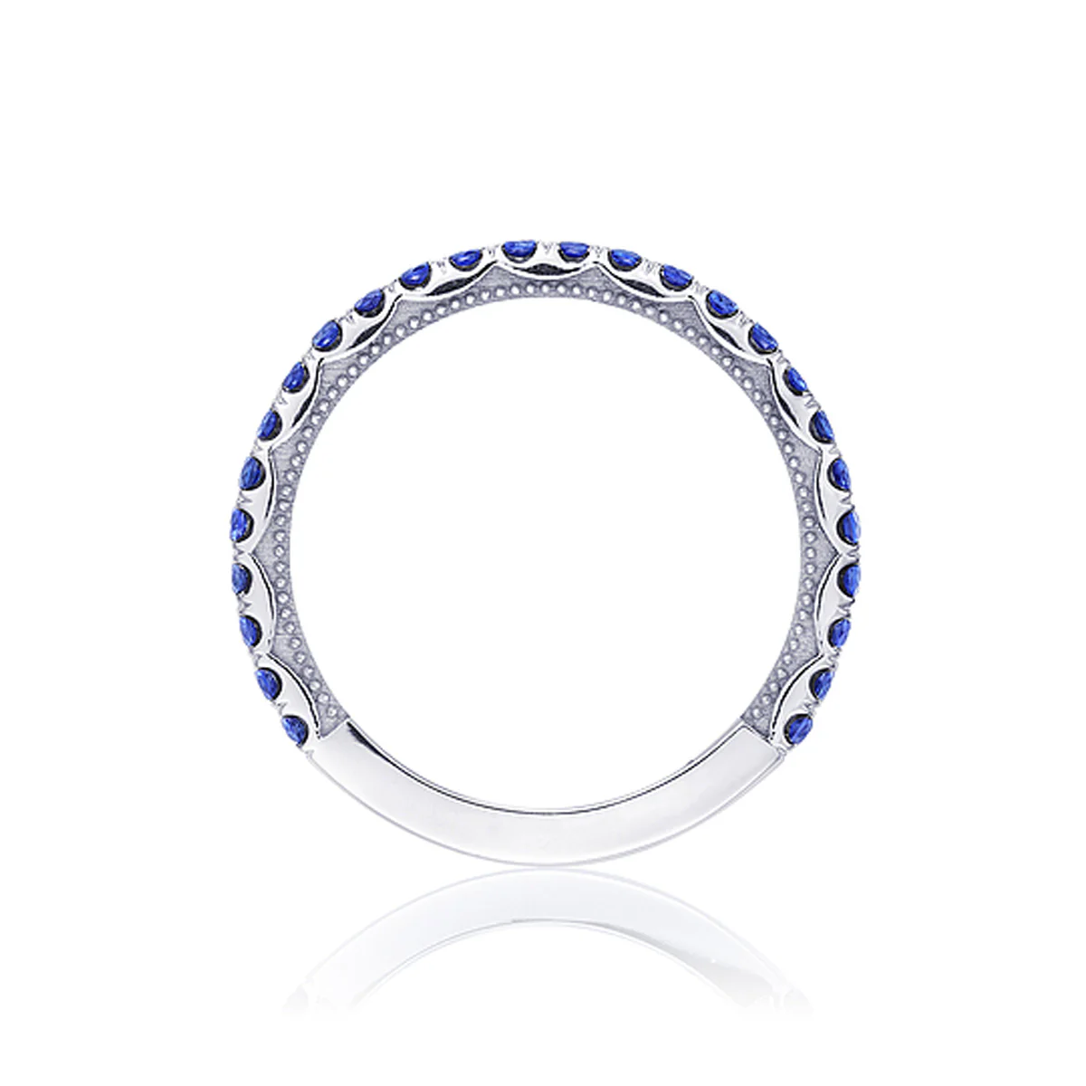 Tacori Sculpted Crescent Sapphire Ring - Image 2
