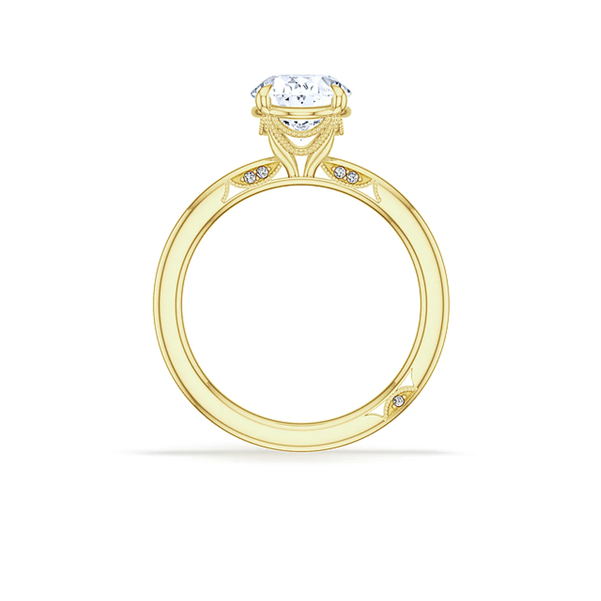 Tacori Oval Solitaire Engagement Ring - Image 2