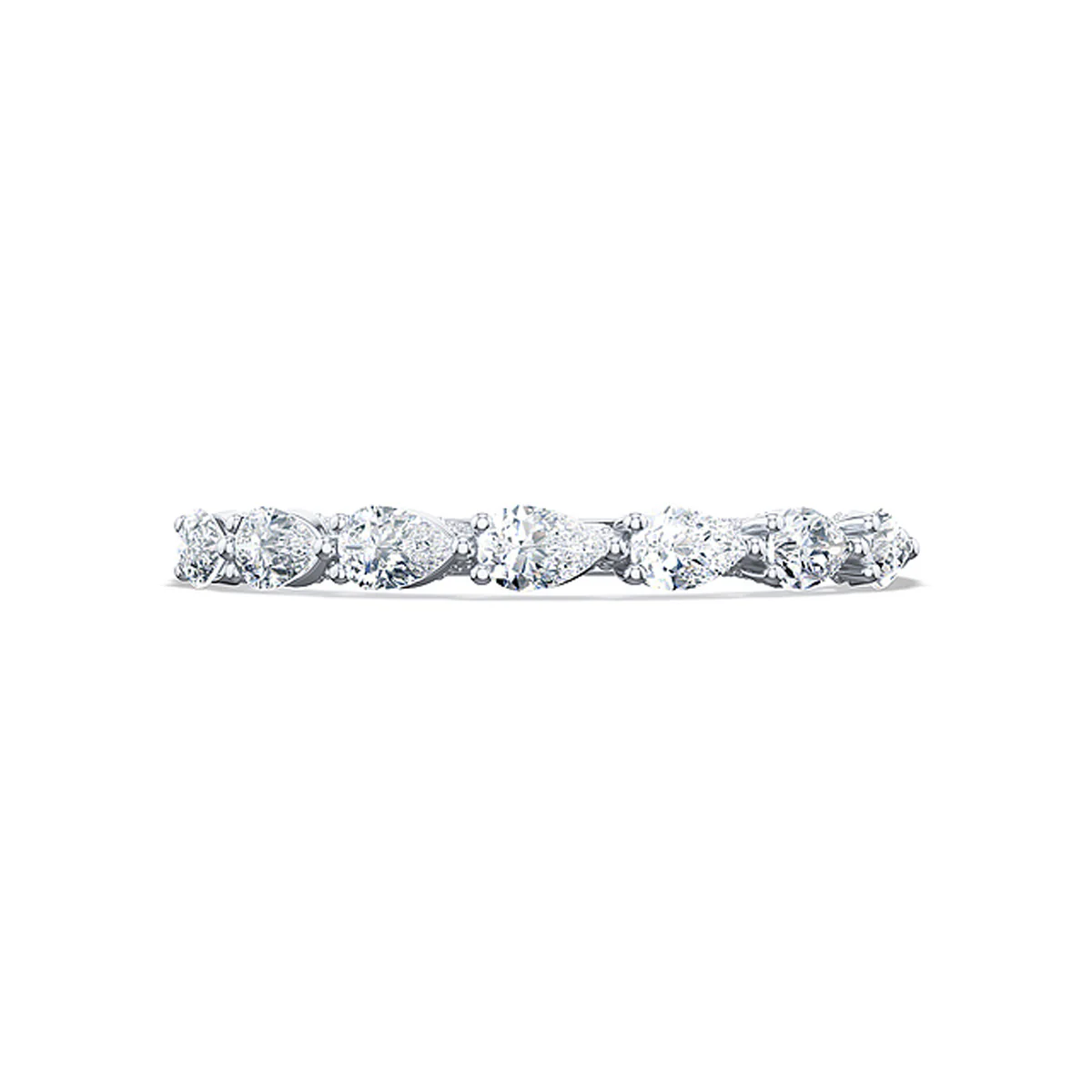 Tacori Sculpted Crescent Halfway Band