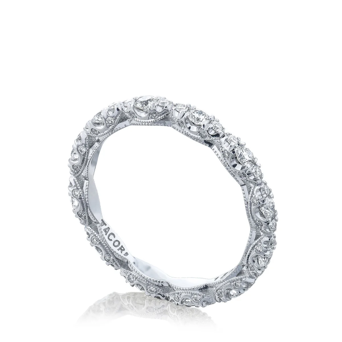 Tacori Petite Crescent Marquise Shape Wedding Band - Image 2