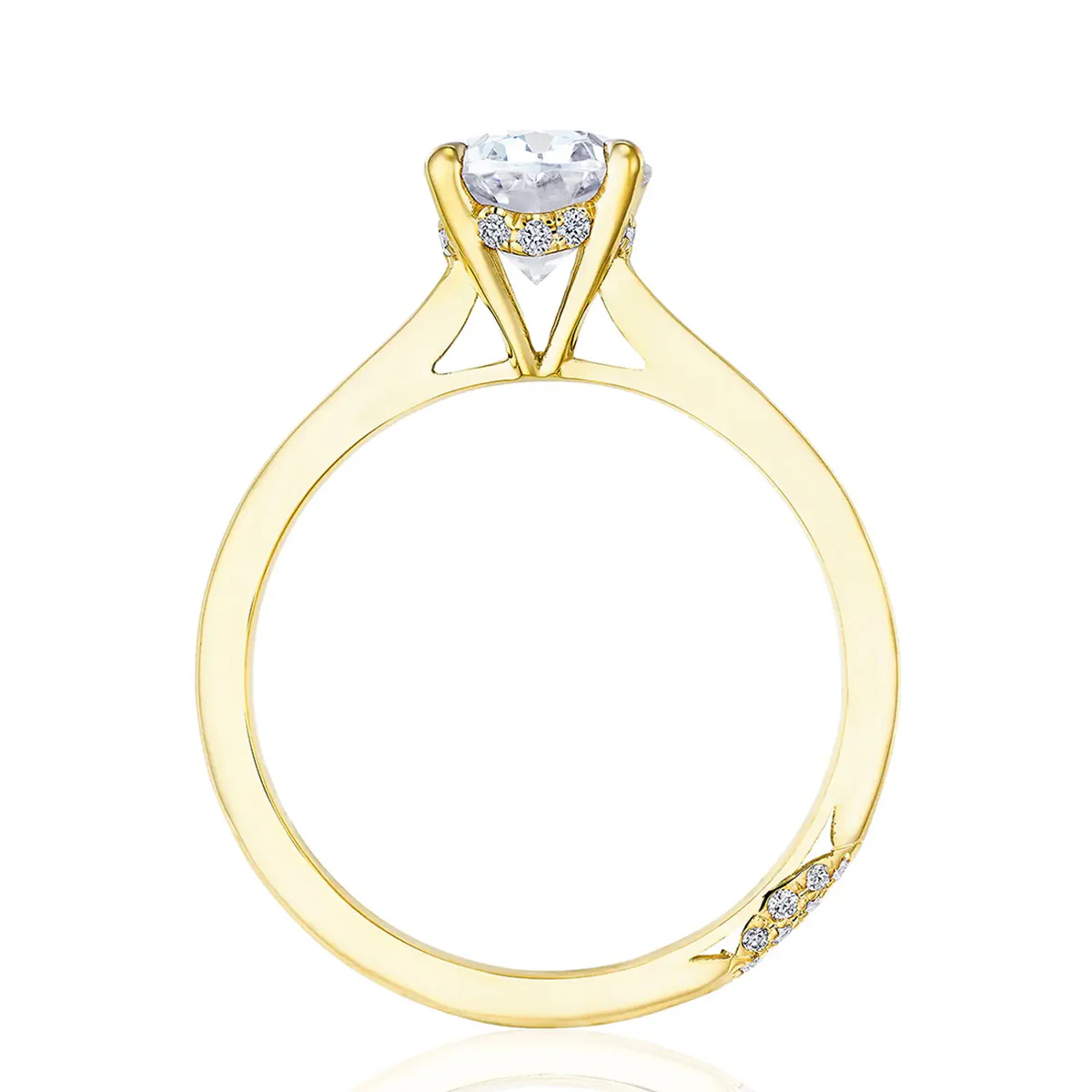 Tacori Oval Solitaire Engagement Ring - Image 2