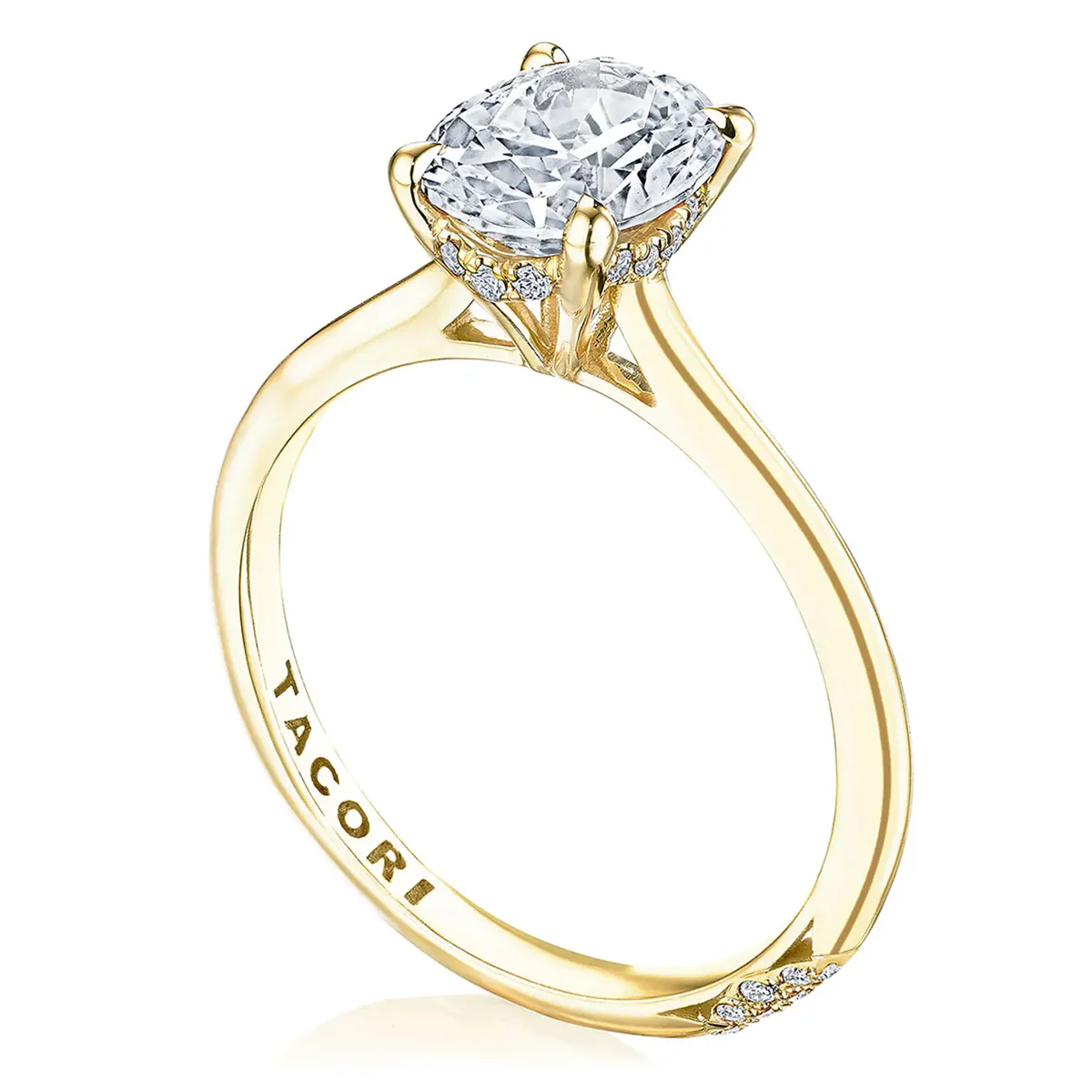 Tacori Oval Solitaire Engagement Ring - Image 3