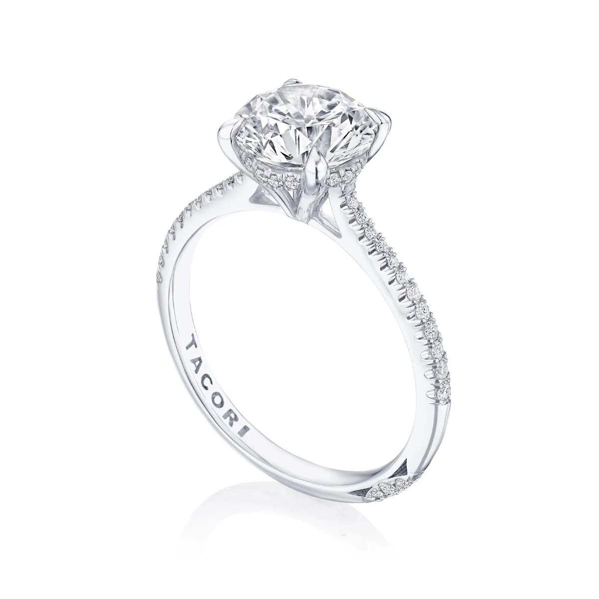Tacori Founder's Collection Round Solitaire Engagement Ring - Image 3