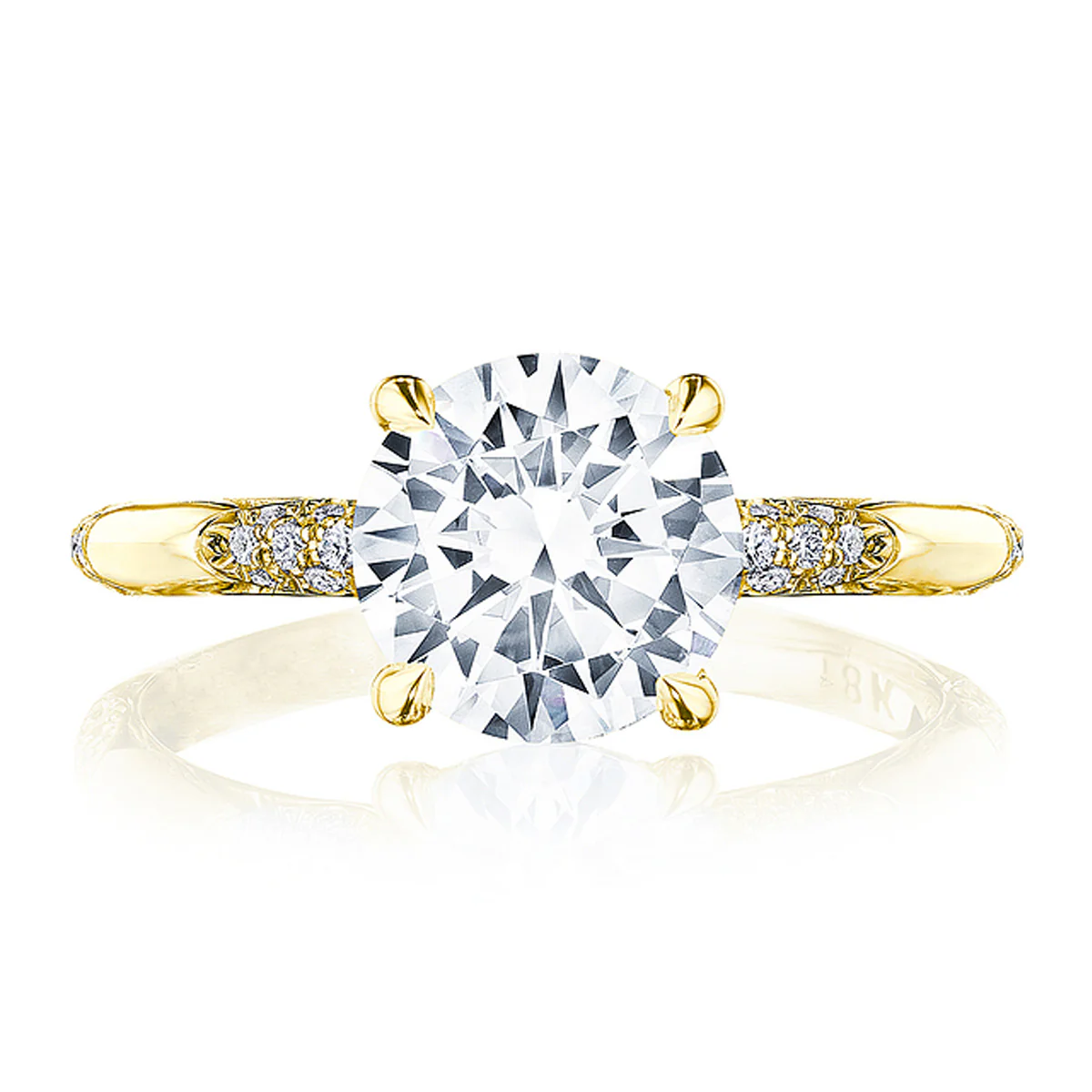 Tacori Founder's Collection Halfway Diamond Engagement Ring