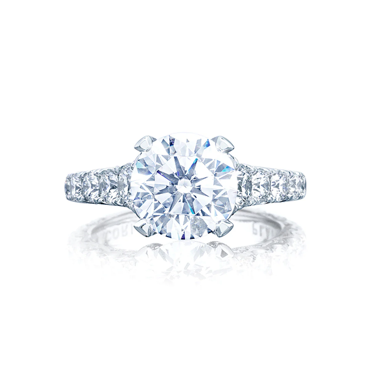Tacori Round Solitaire Diamond Ring