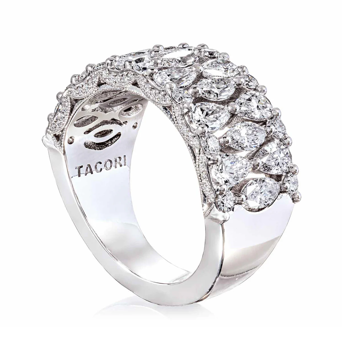 Tacori Marquise and Pear Diamond Band - Image 3
