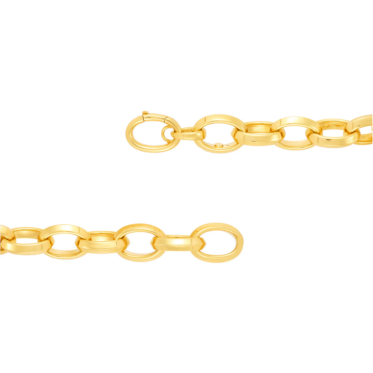 Topper Italia Gold Oval Link Bracelet - Image 3