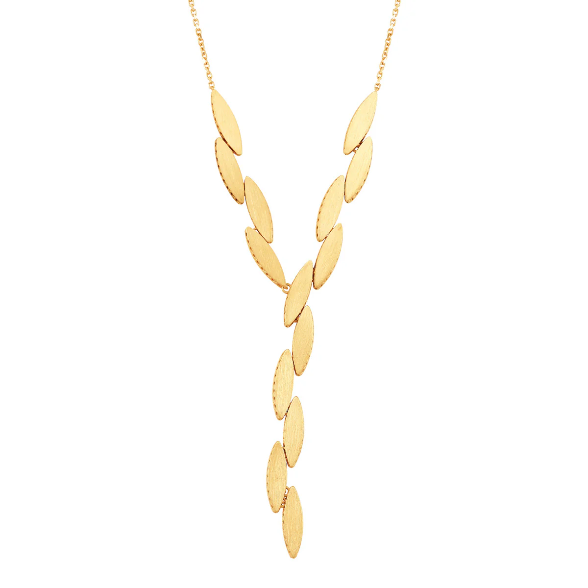 Topper Italia Gold Y-Lariat Necklace