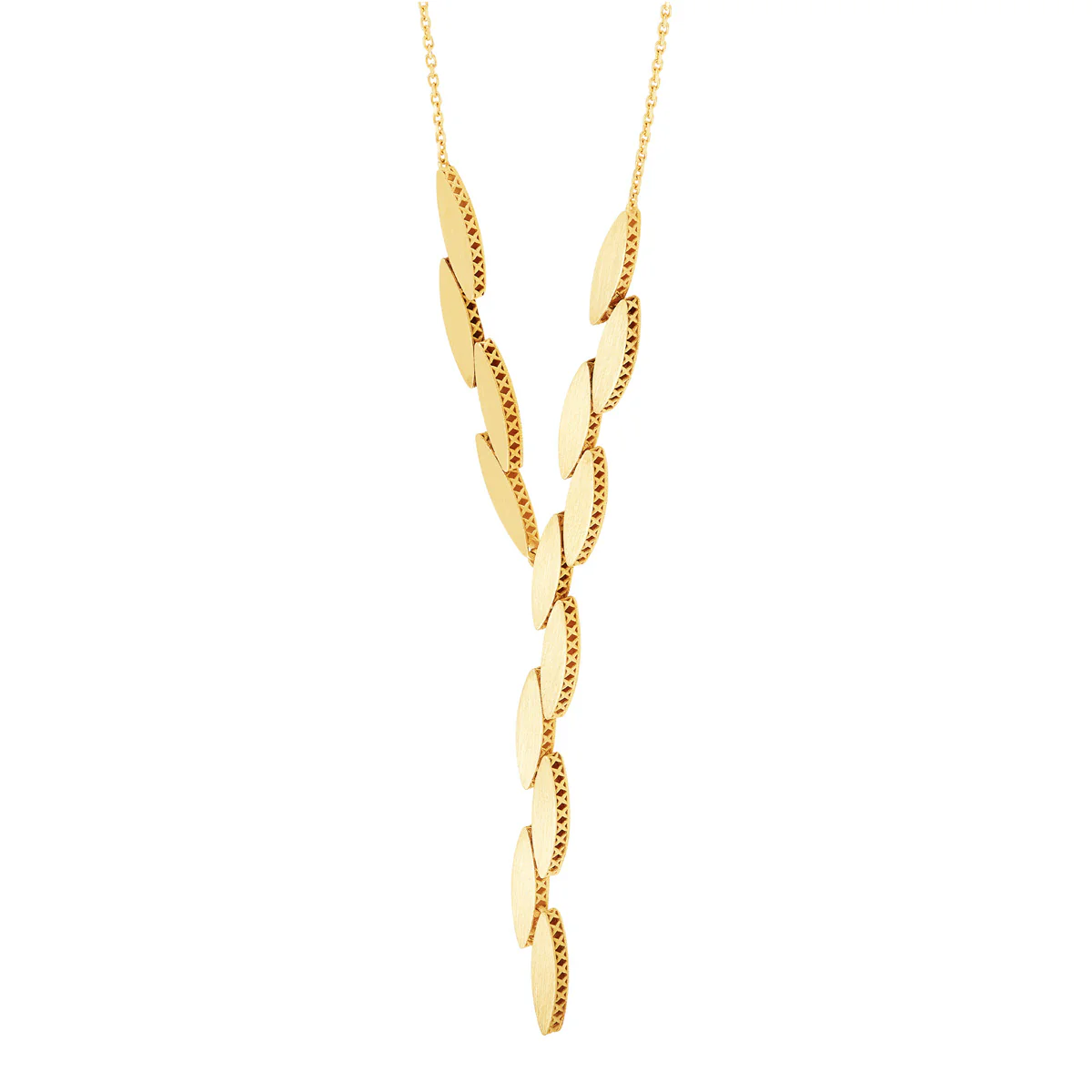 Topper Italia Gold Y-Lariat Necklace - Image 2