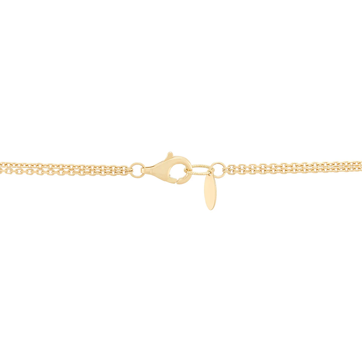 Topper Italia Gold Round Shell Disco-Shaped Pendant Necklace - Image 4