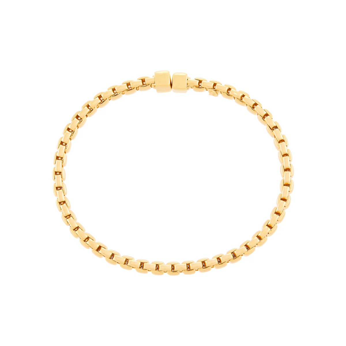 Topper Italia Gold Cuff Bangle Bracelet - Image 3