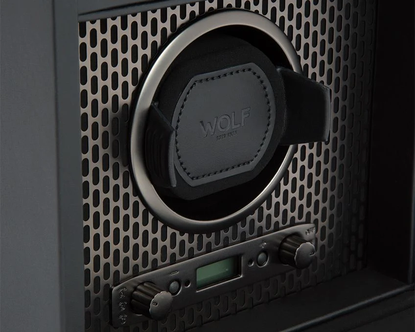 Wolf Axis Single Watch Winder with Storage - Image 5