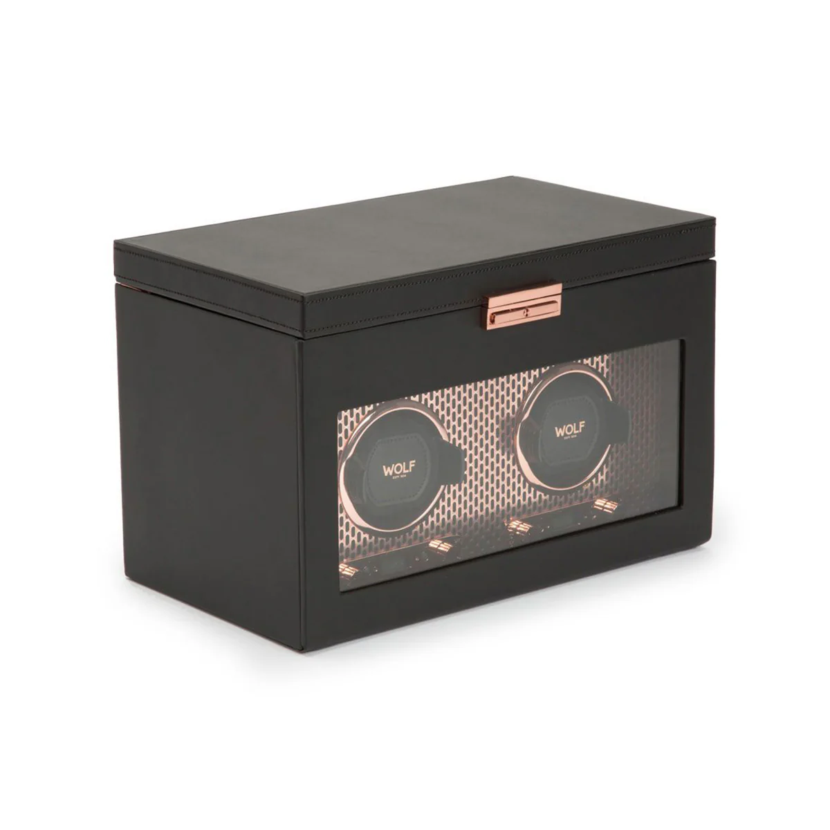 Wolf Axis Double Watch Winder with Storage - Image 2
