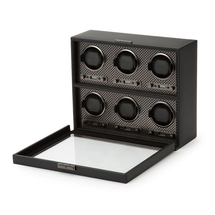 Wolf Axis 6-Piece Watch Winder - Image 3