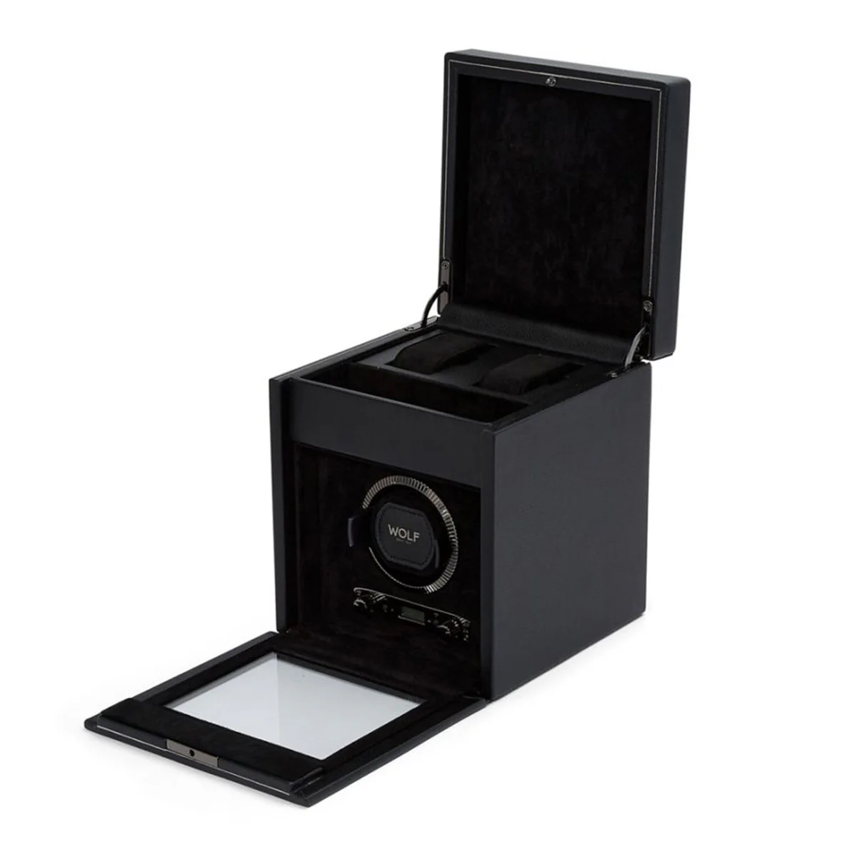 Wolf British Racing Single Watch Winder with Storage - Image 3