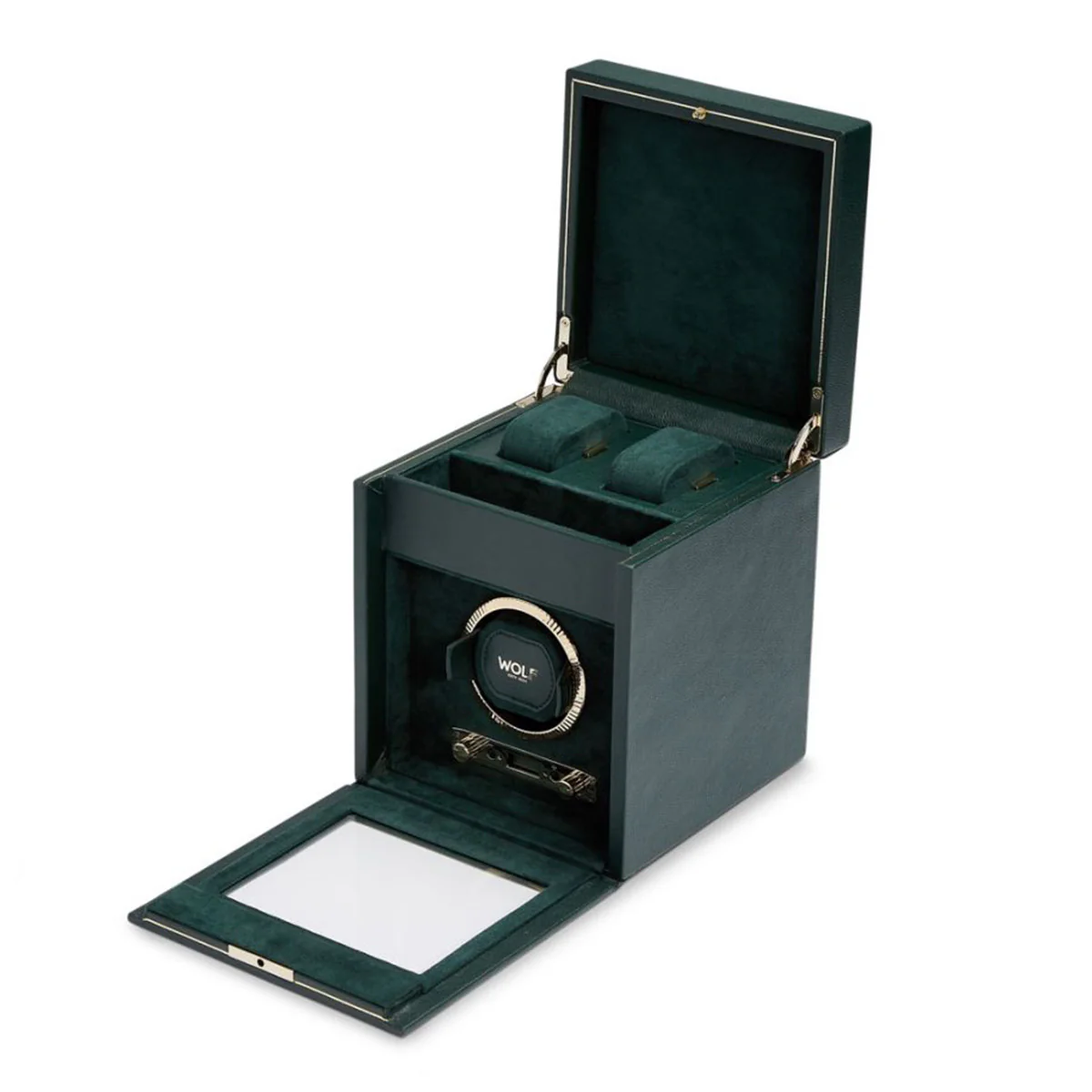 Wolf British Racing Single Watch Winder with Storage - Image 3