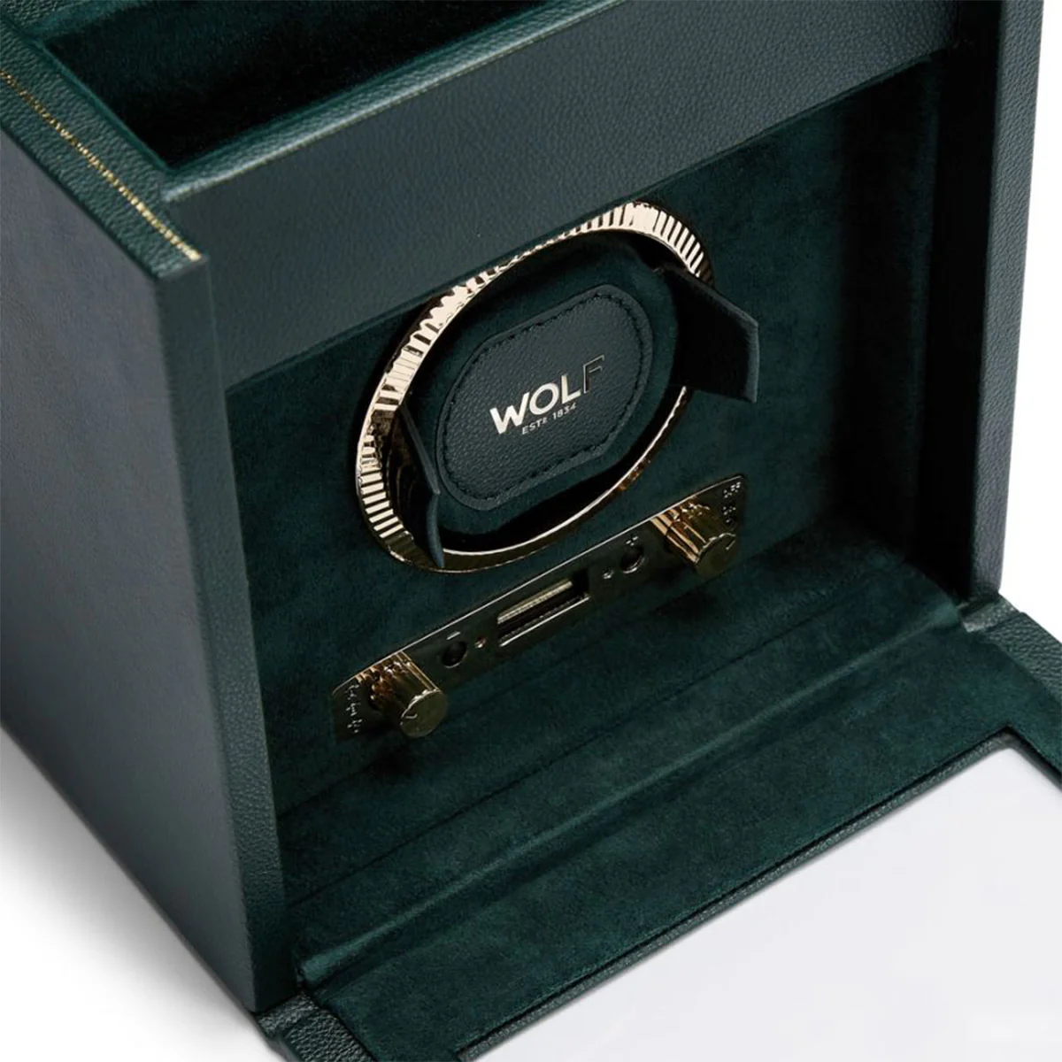 Wolf British Racing Single Watch Winder with Storage - Image 5