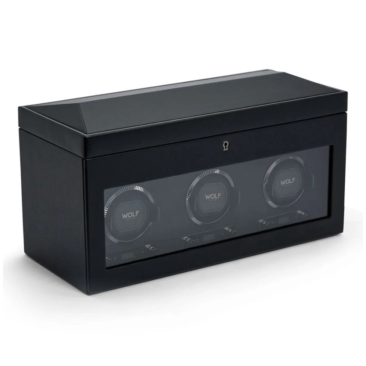 Wolf British Racing Triple Watch Winder with Storage - Image 2