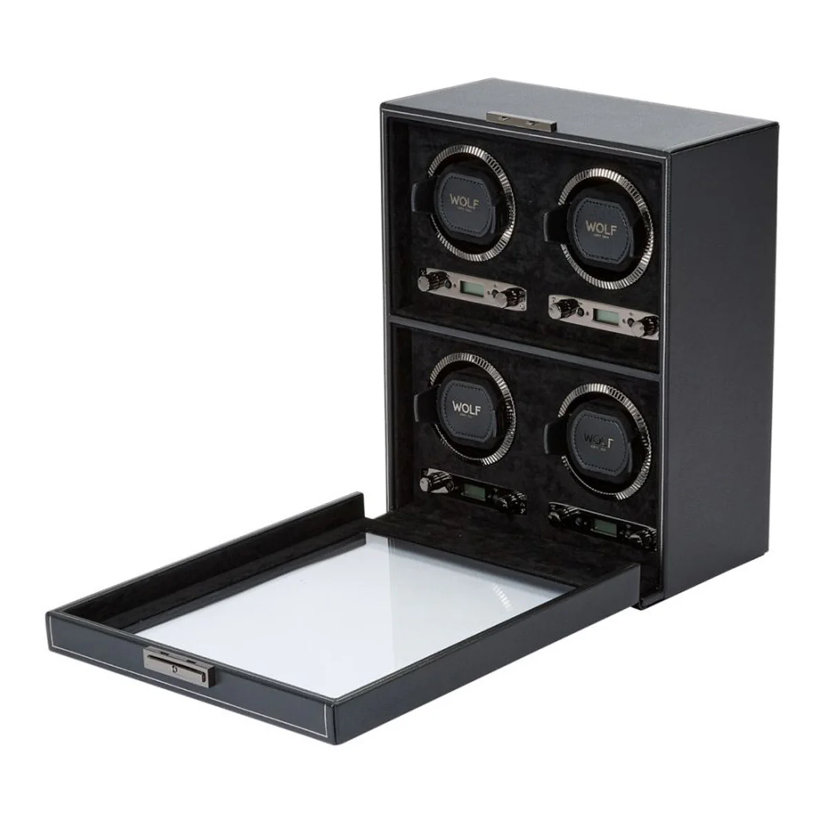 Wolf British Racing 4 Piece Watch Winder - Image 4