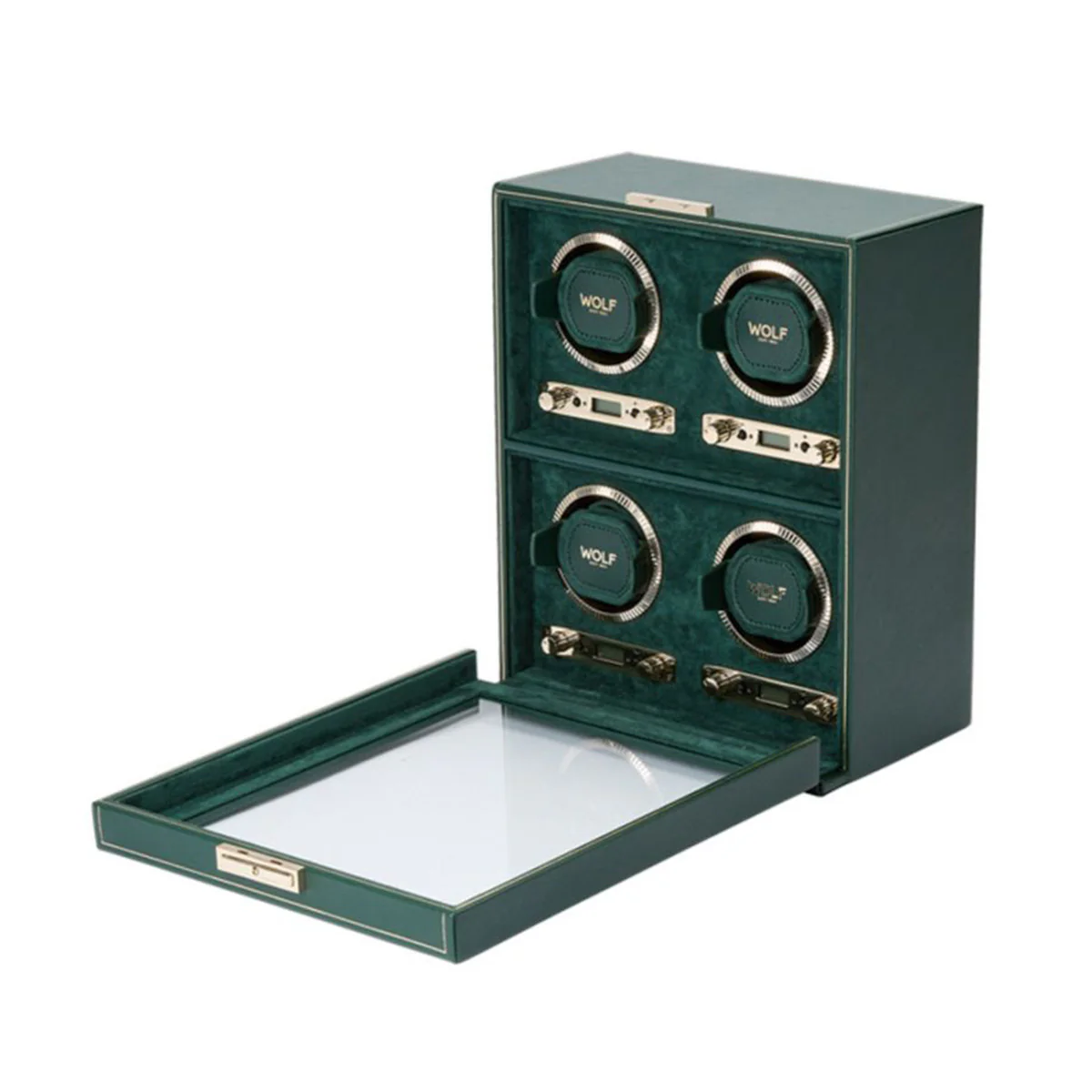 Wolf British Racing 4 Piece Watch Winder - Image 4