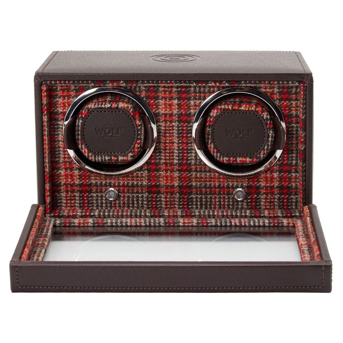 Wolf WM Brown Double Watch Winder - Image 2