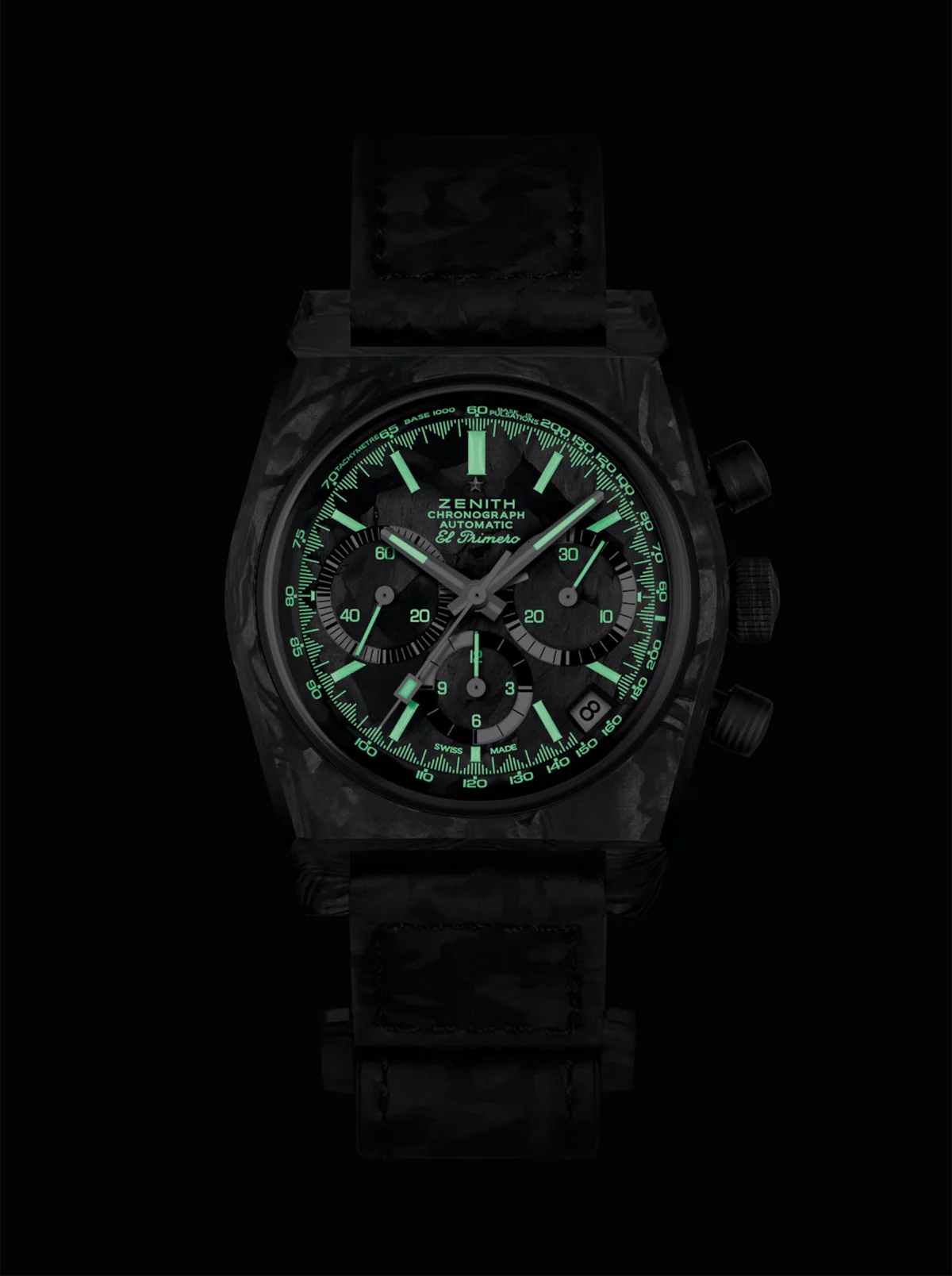 Zenith Chronomaster Revival "Cover Girl Carbon" Limited Edition 10.A3818.400-2/21.R100 - Image 3