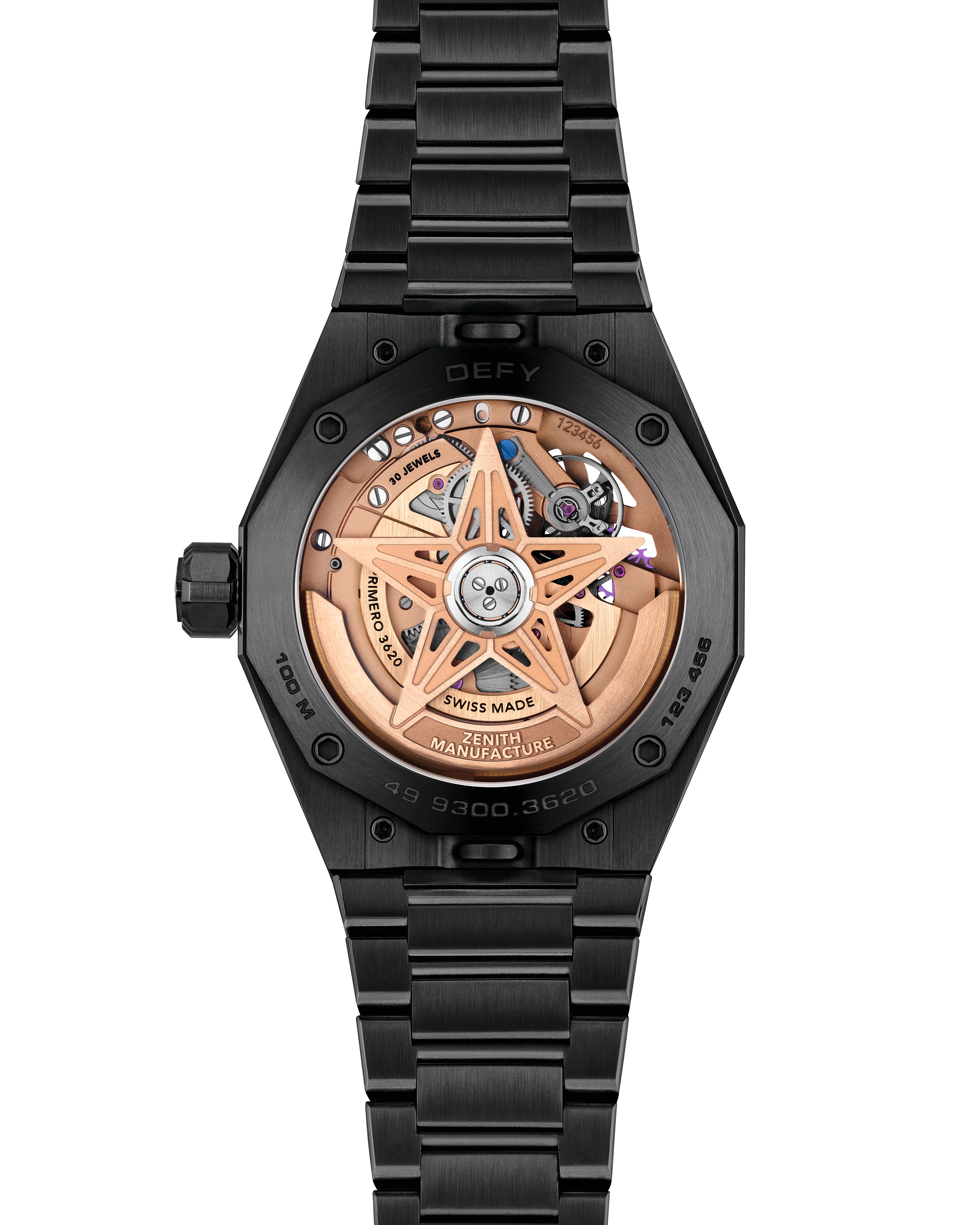 Zenith Defy Skyline Skeleton Ceramic 49.9300.3620/07.I001 - Image 2