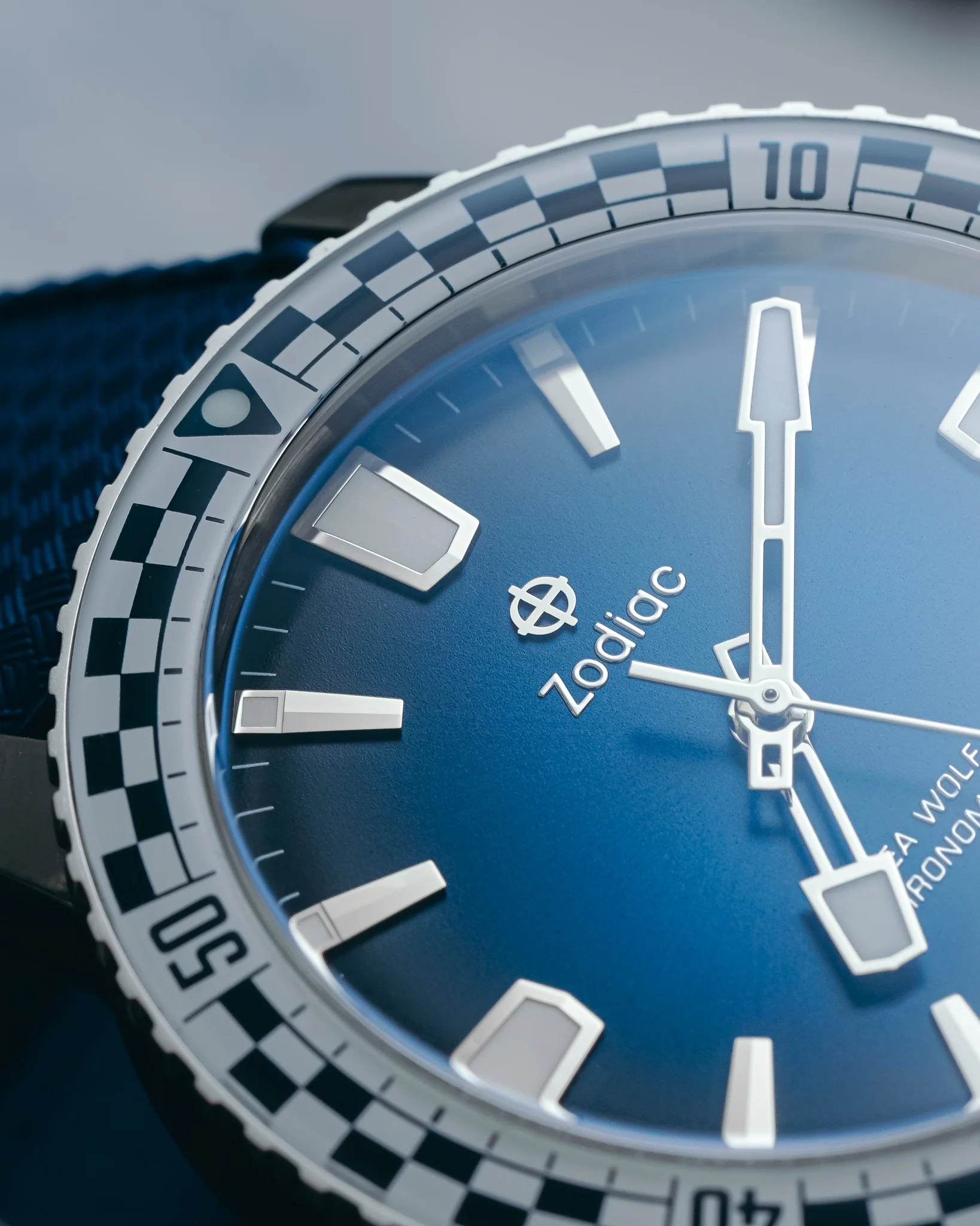 Zodiac Sea Wolf Topper Limited Edition "Rally" (Blue) ZO9273 - Image 5