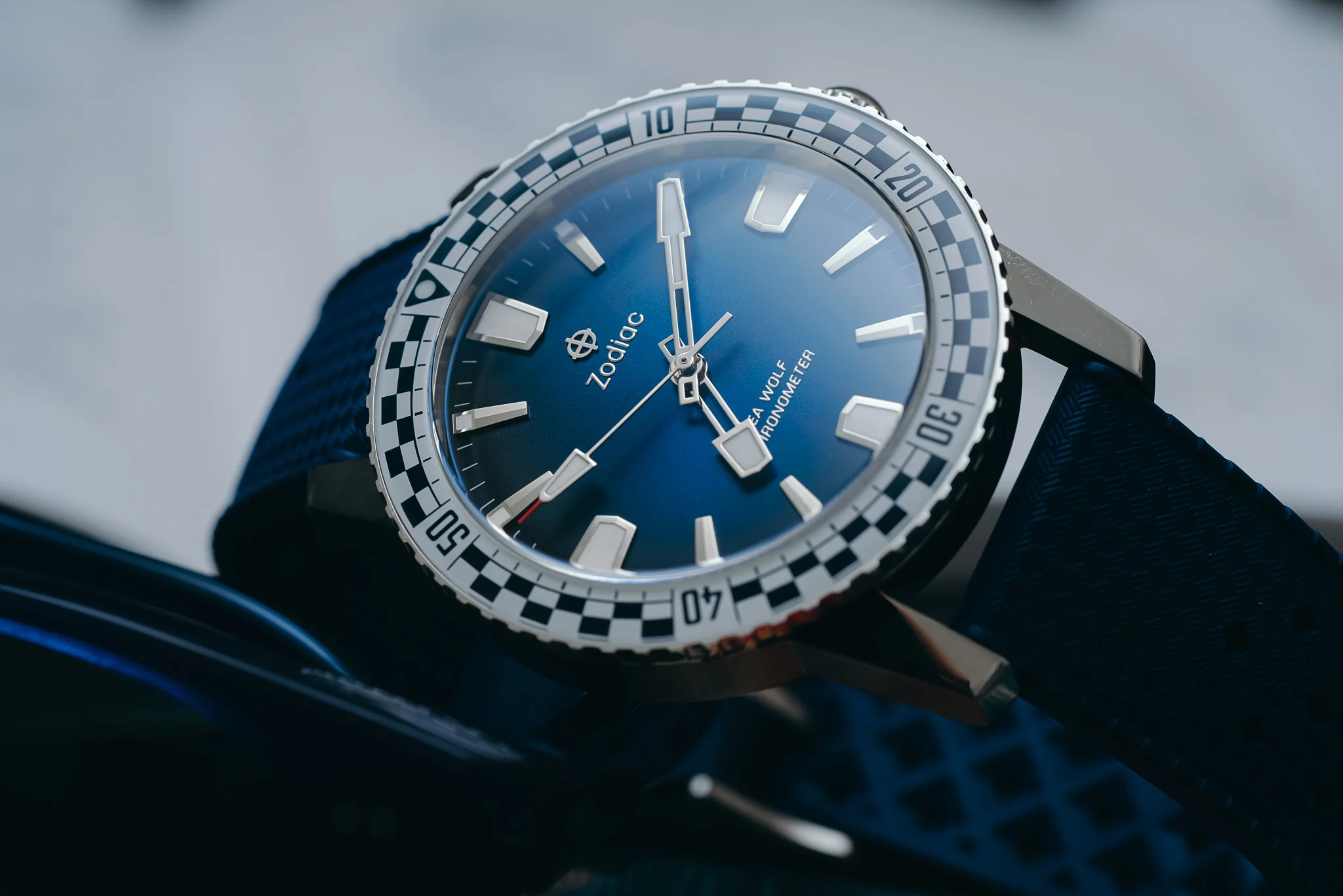 Zodiac Sea Wolf Topper Limited Edition "Rally" (Blue) ZO9273 - Image 6
