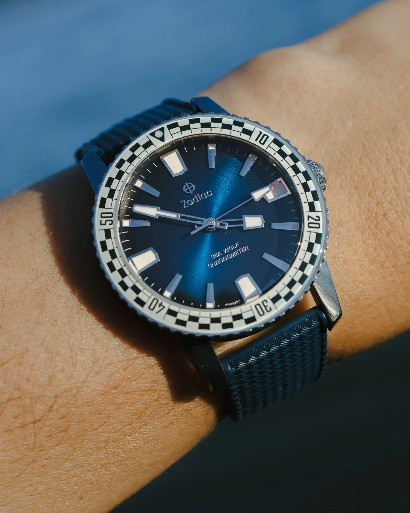 Zodiac Sea Wolf Topper Limited Edition "Rally" (Blue) ZO9273 - Image 8