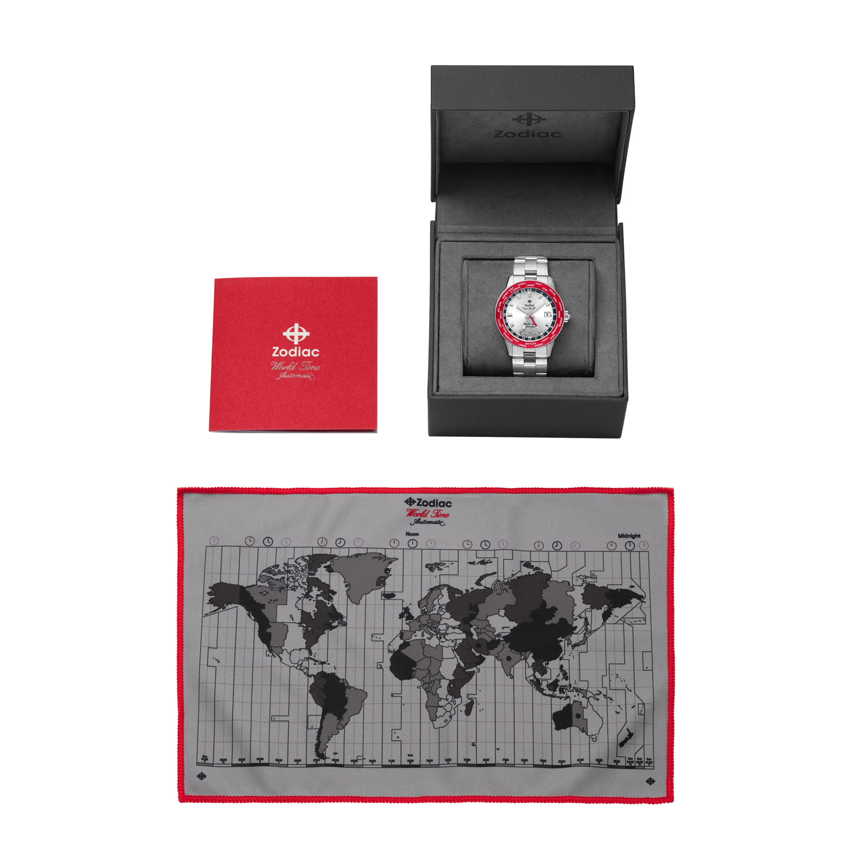 Zodiac Super Sea Wolf World Time Limited Edition ZO9410 - Image 6
