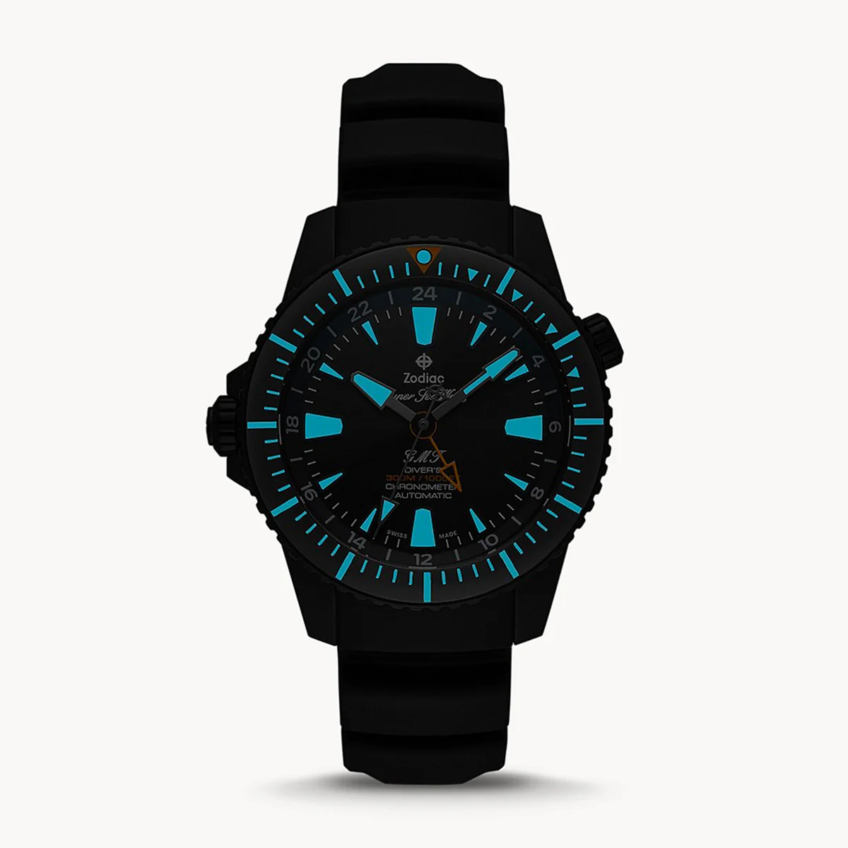 Zodiac Super Sea Wolf LHD Pro-Diver GMT ZO3557 - Image 5