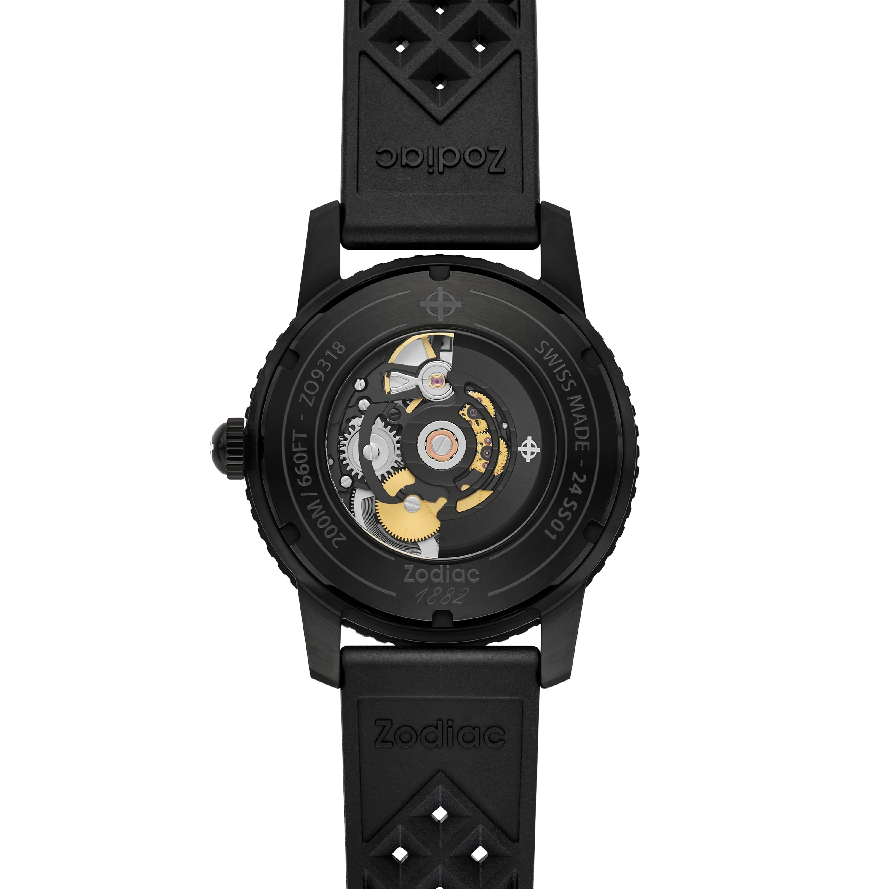 Zodiac Super Sea Wolf Night Diver Skeleton ZO9318 - Image 2